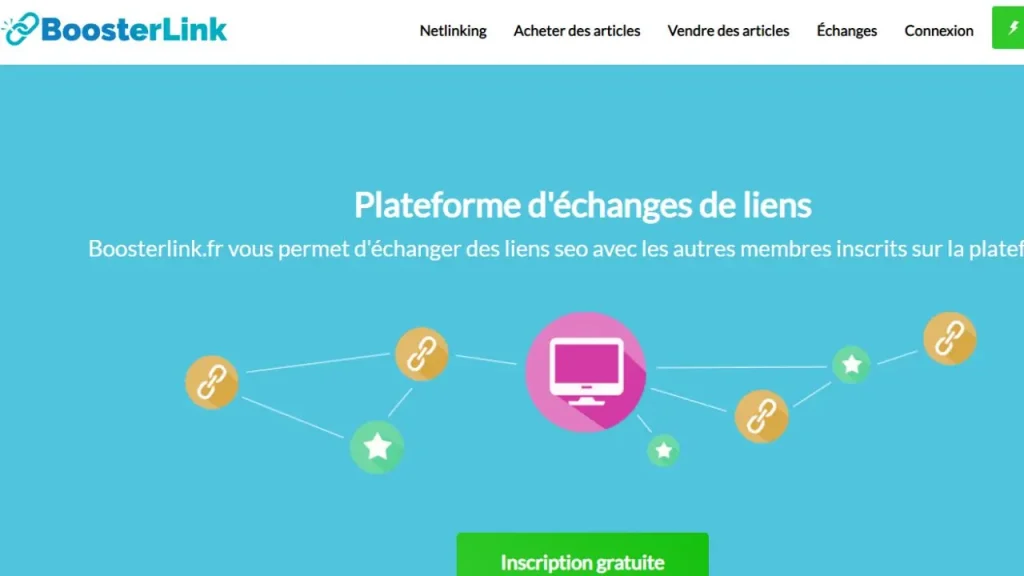 plateforme échange de lien Boosterlink